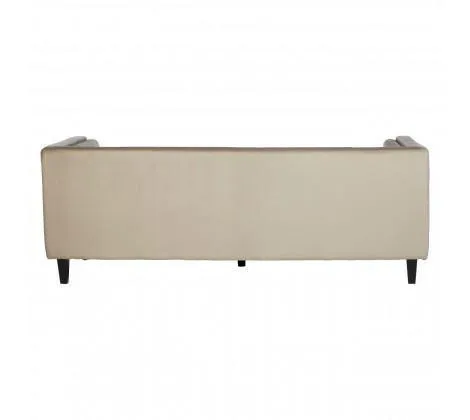 3 Seat Mink Velvet Sofa