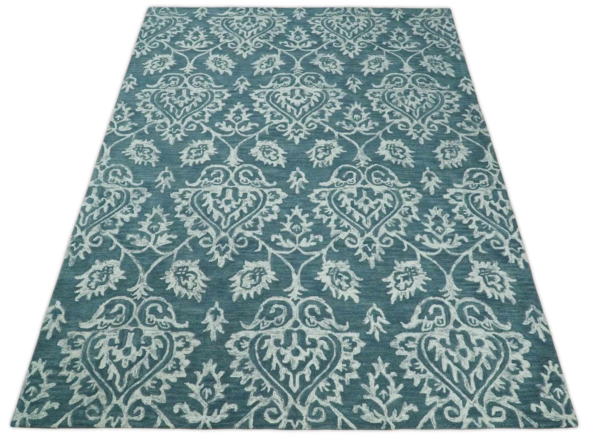 5x8 and 8x11 Wool Area Rug | Handmade Area rug made with fine wool