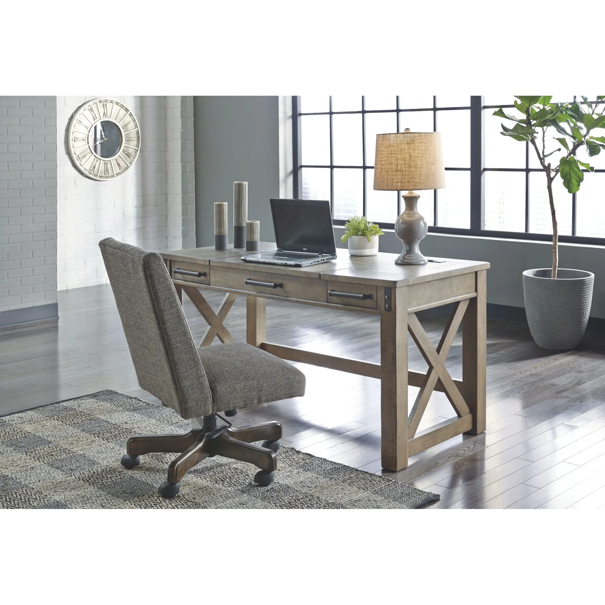 Aldwin Desk - Gray