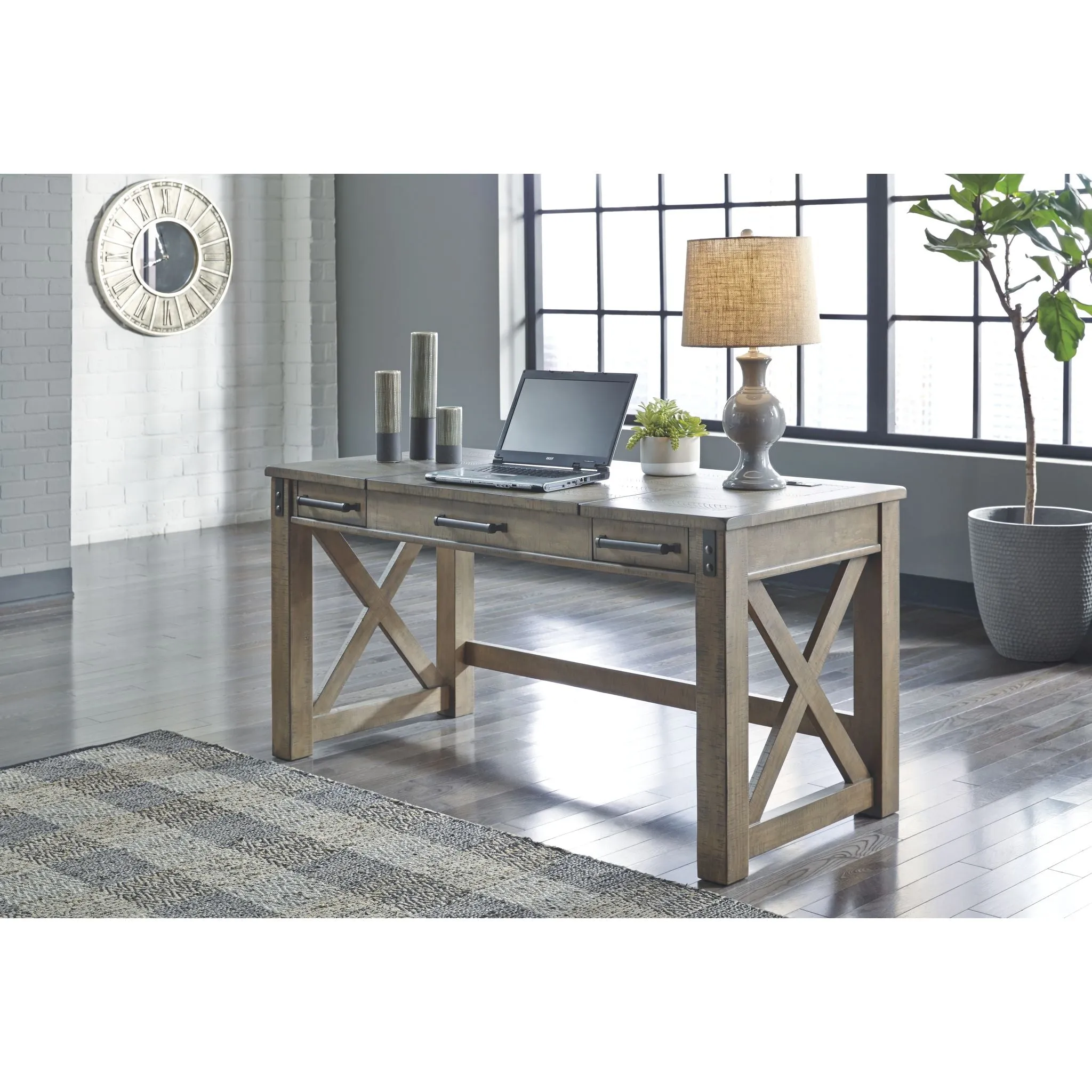 Aldwin Desk - Gray