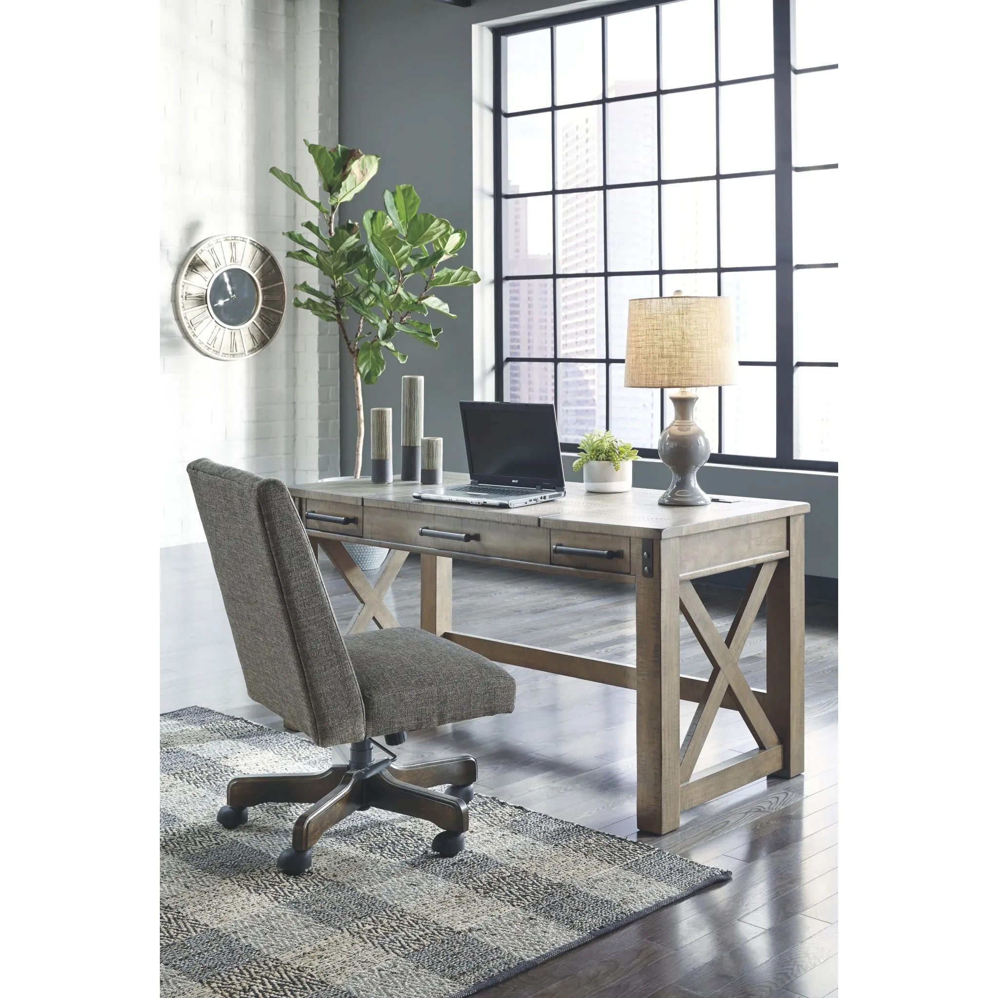 Aldwin Desk - Gray