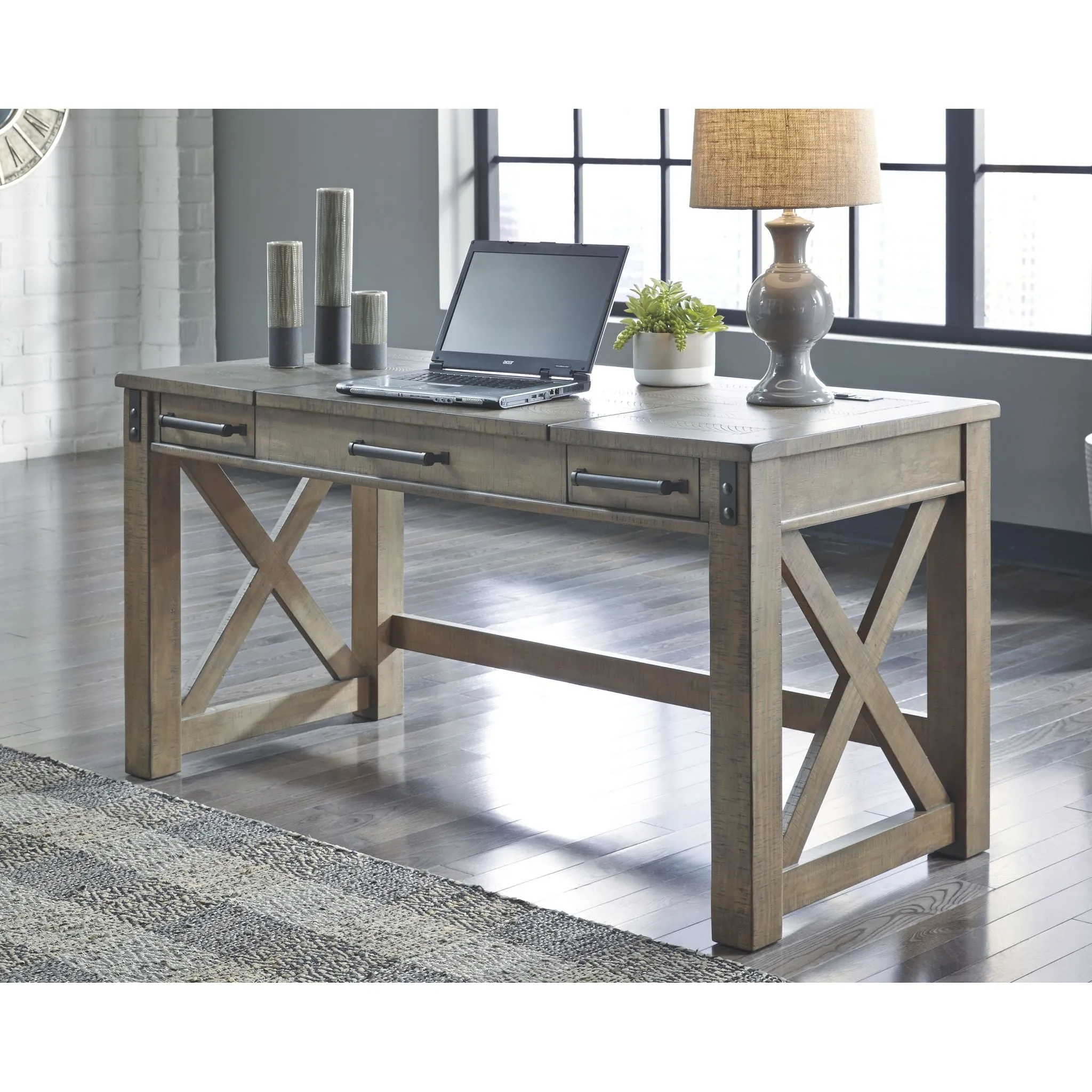 Aldwin Desk - Gray