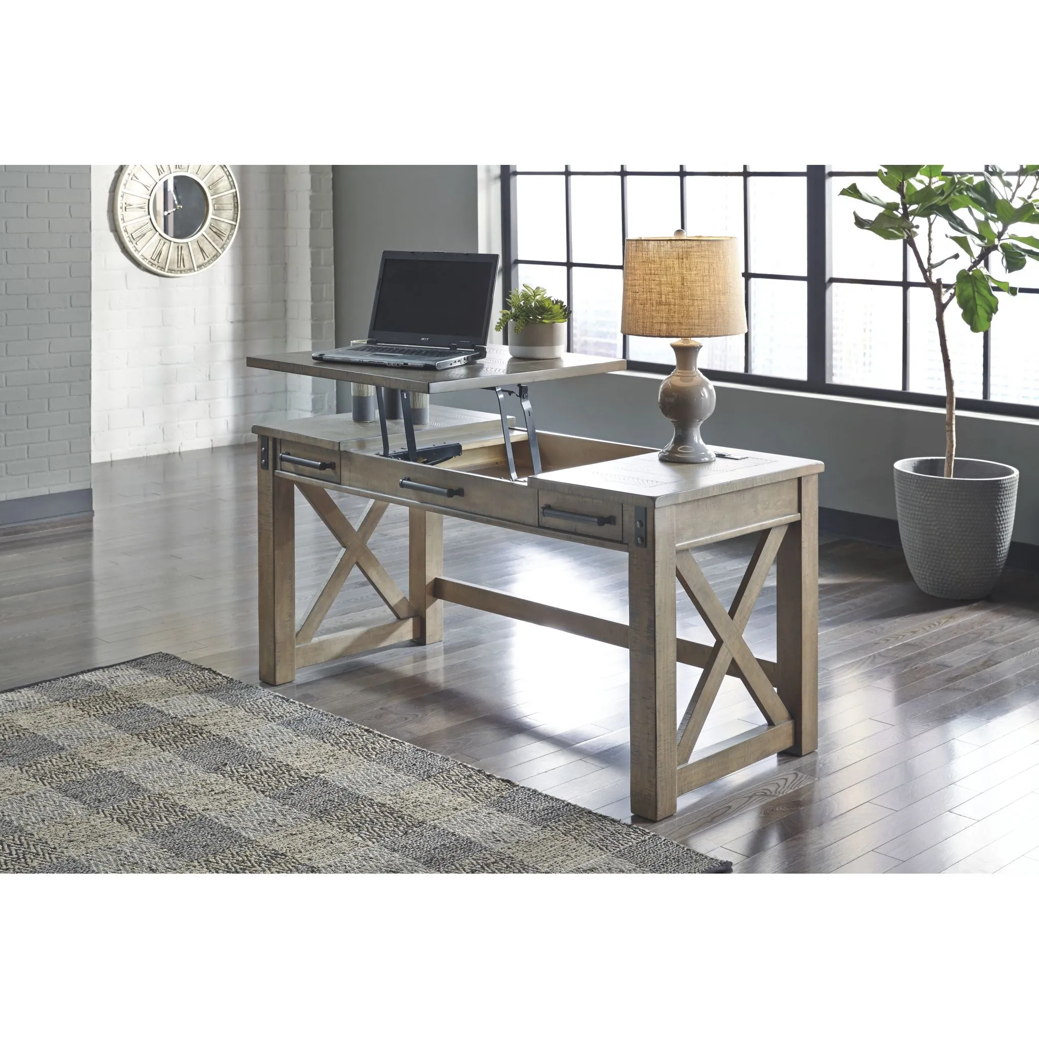 Aldwin Desk - Gray