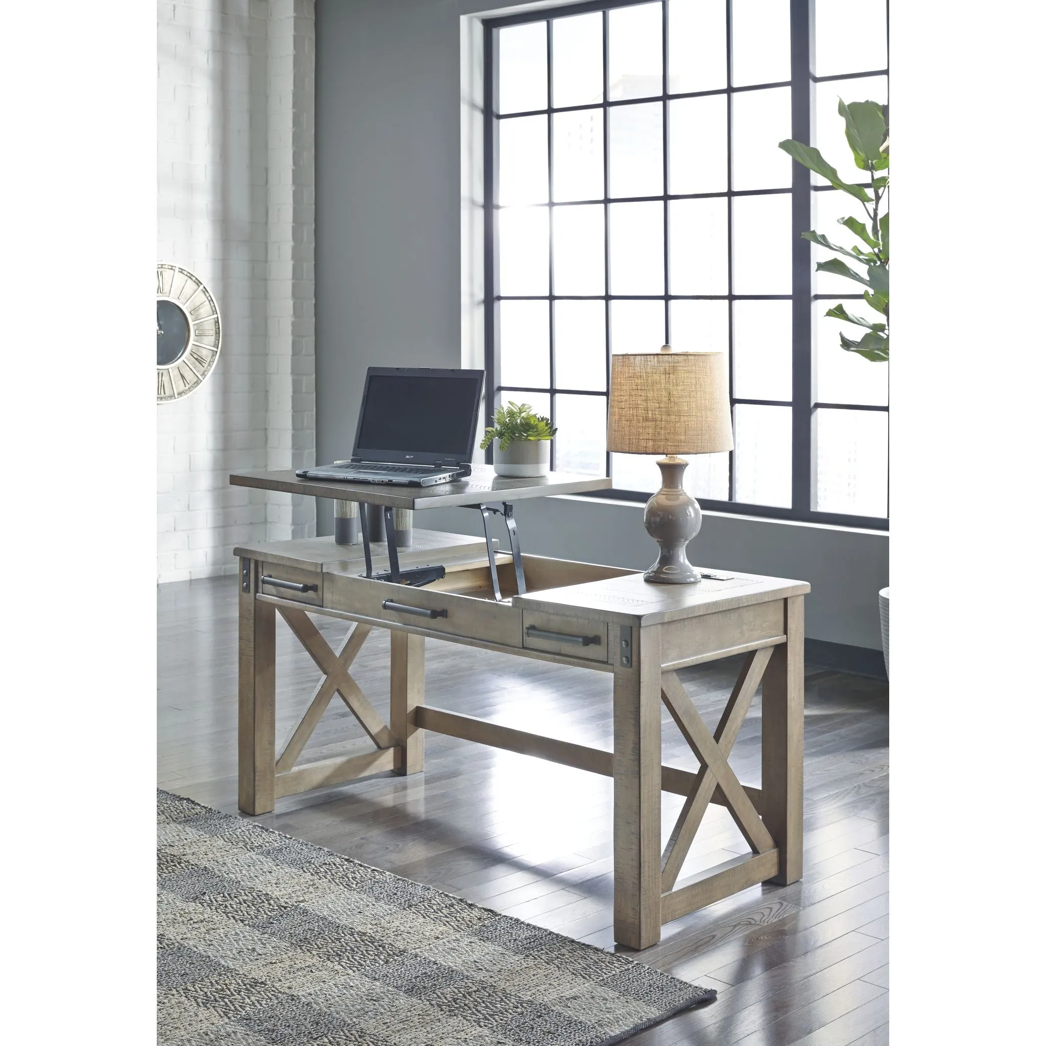 Aldwin Desk - Gray