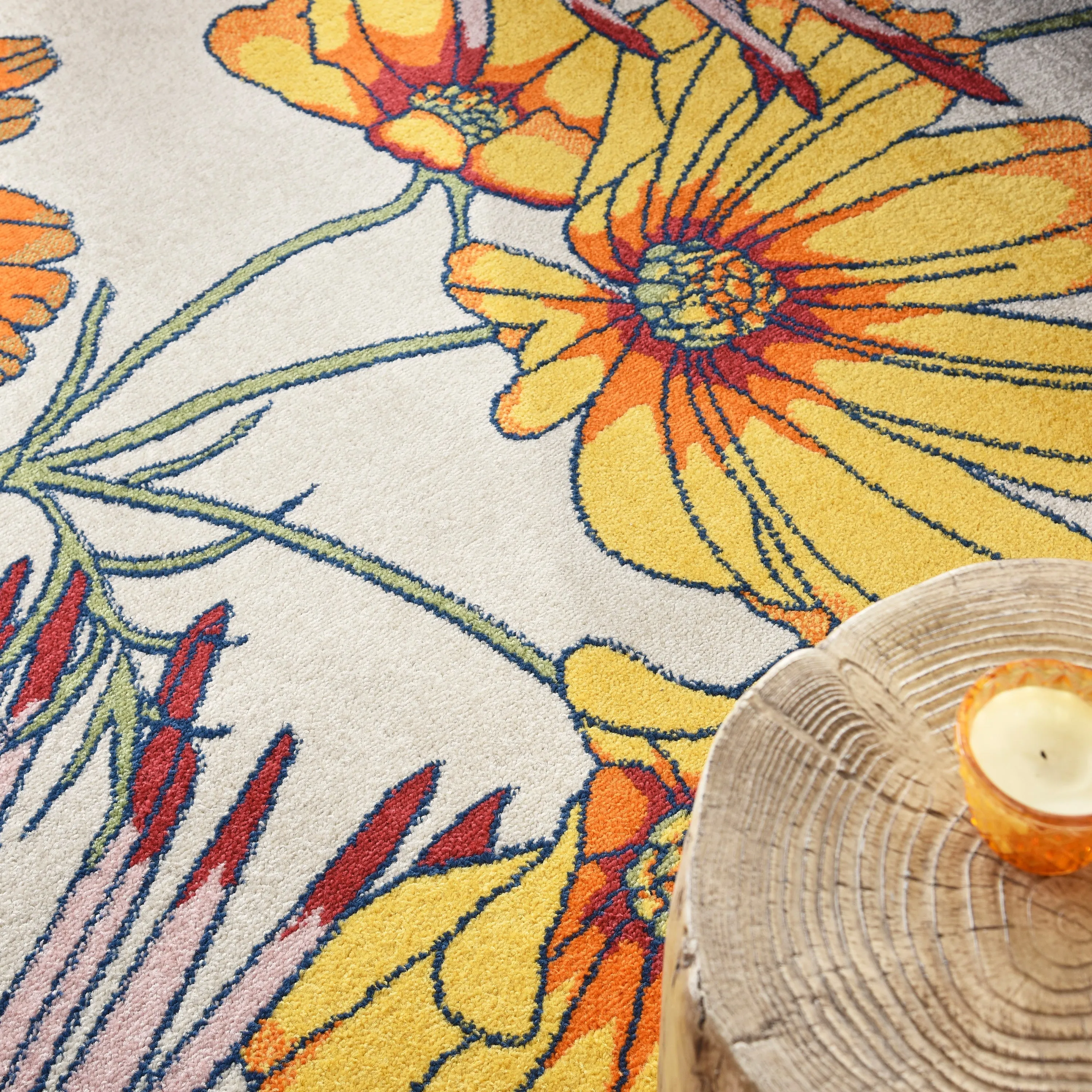 Allur Ivory/Multicolor Rug