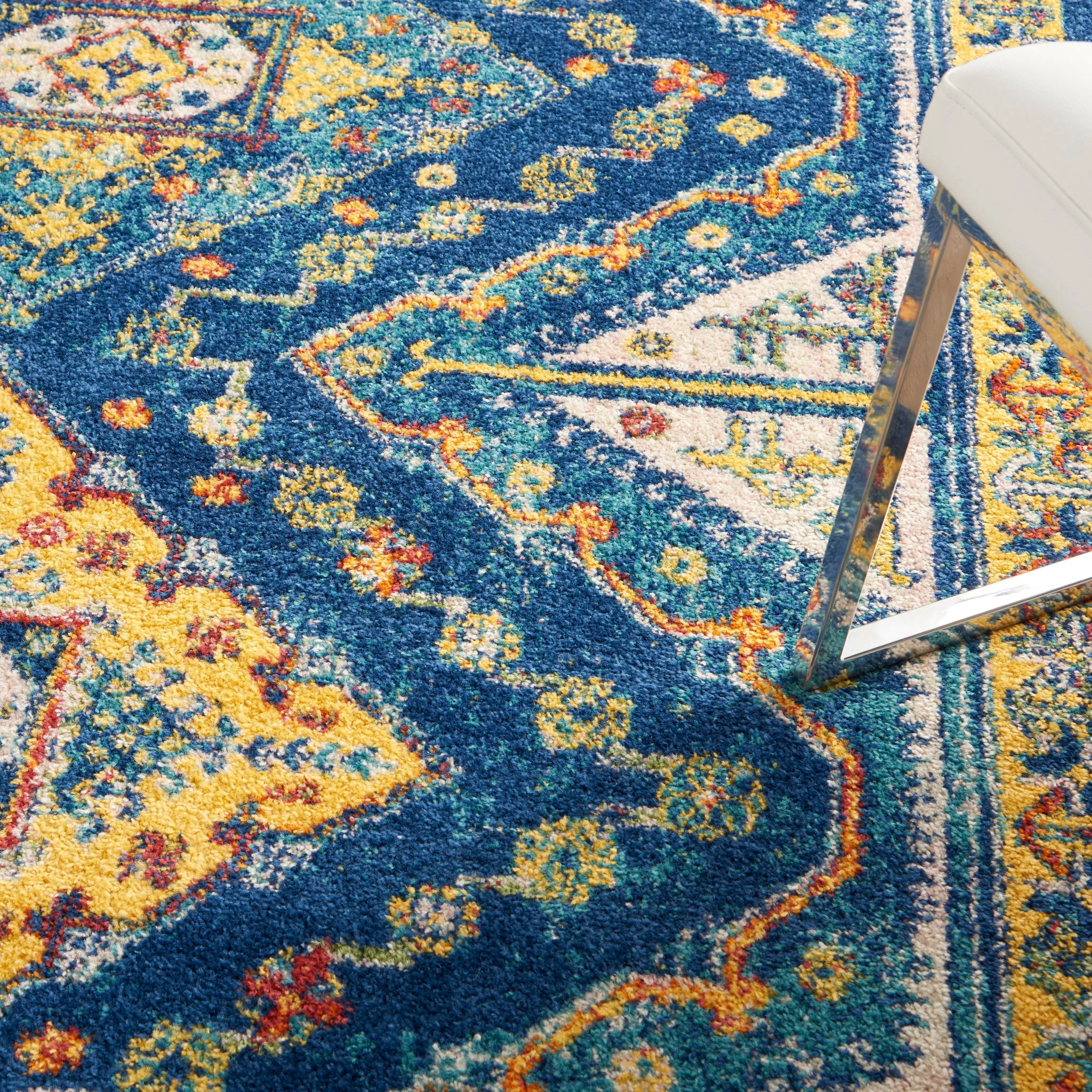 Allur Navy/Multicolor Rug