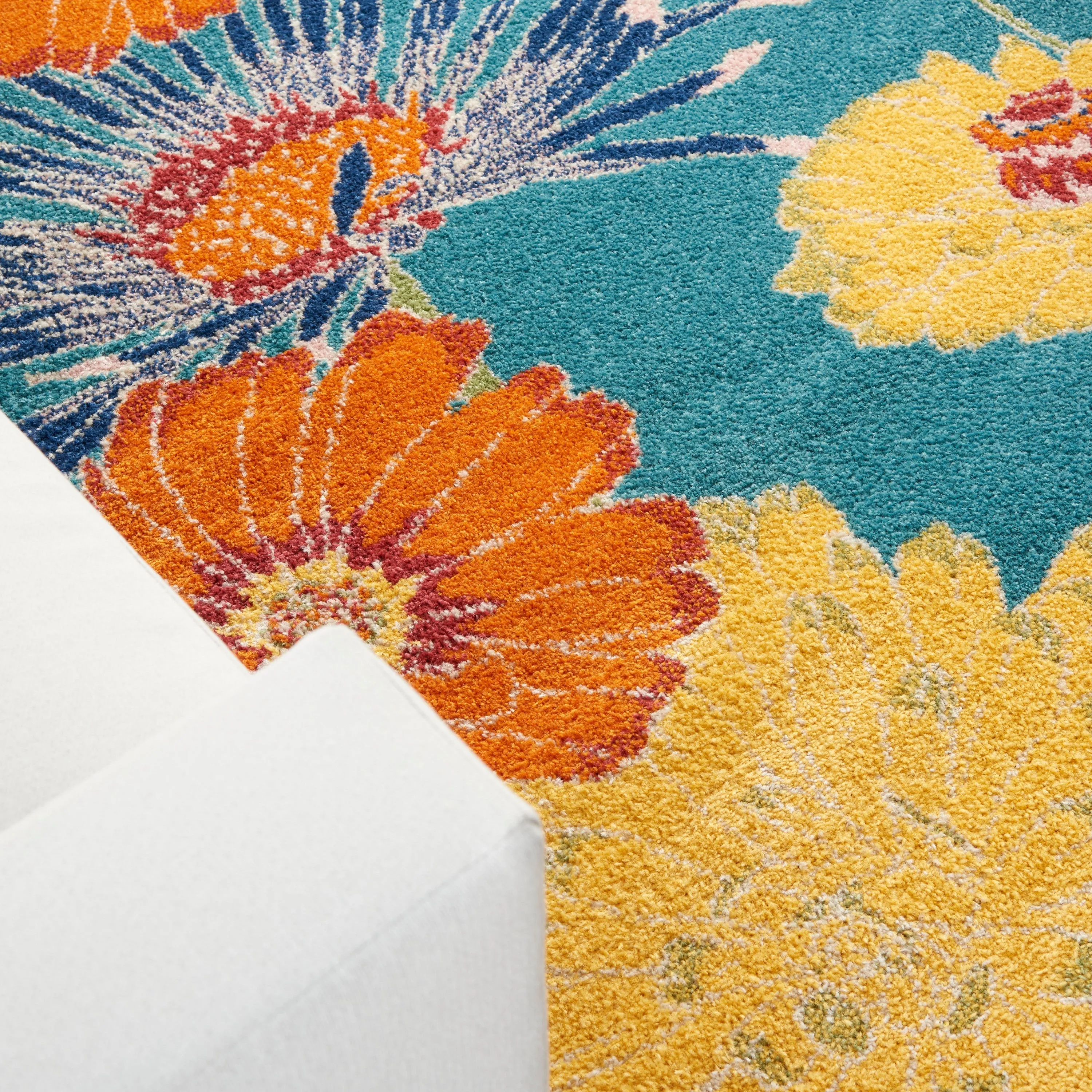 Allur Turquoise/Multicolor Rug