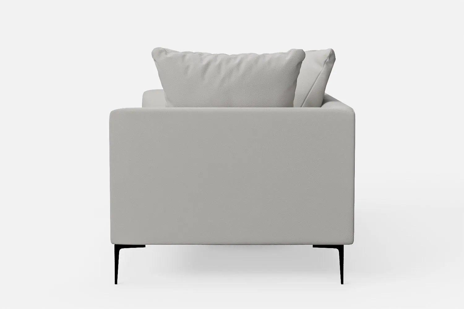 Aprilia 2 Seater Sofa White Leather