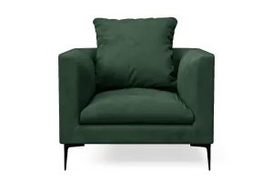 Aprilia Armchair Green Velvet