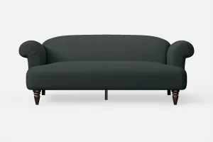 Barberton 3 Seater Sofa Slate Leather