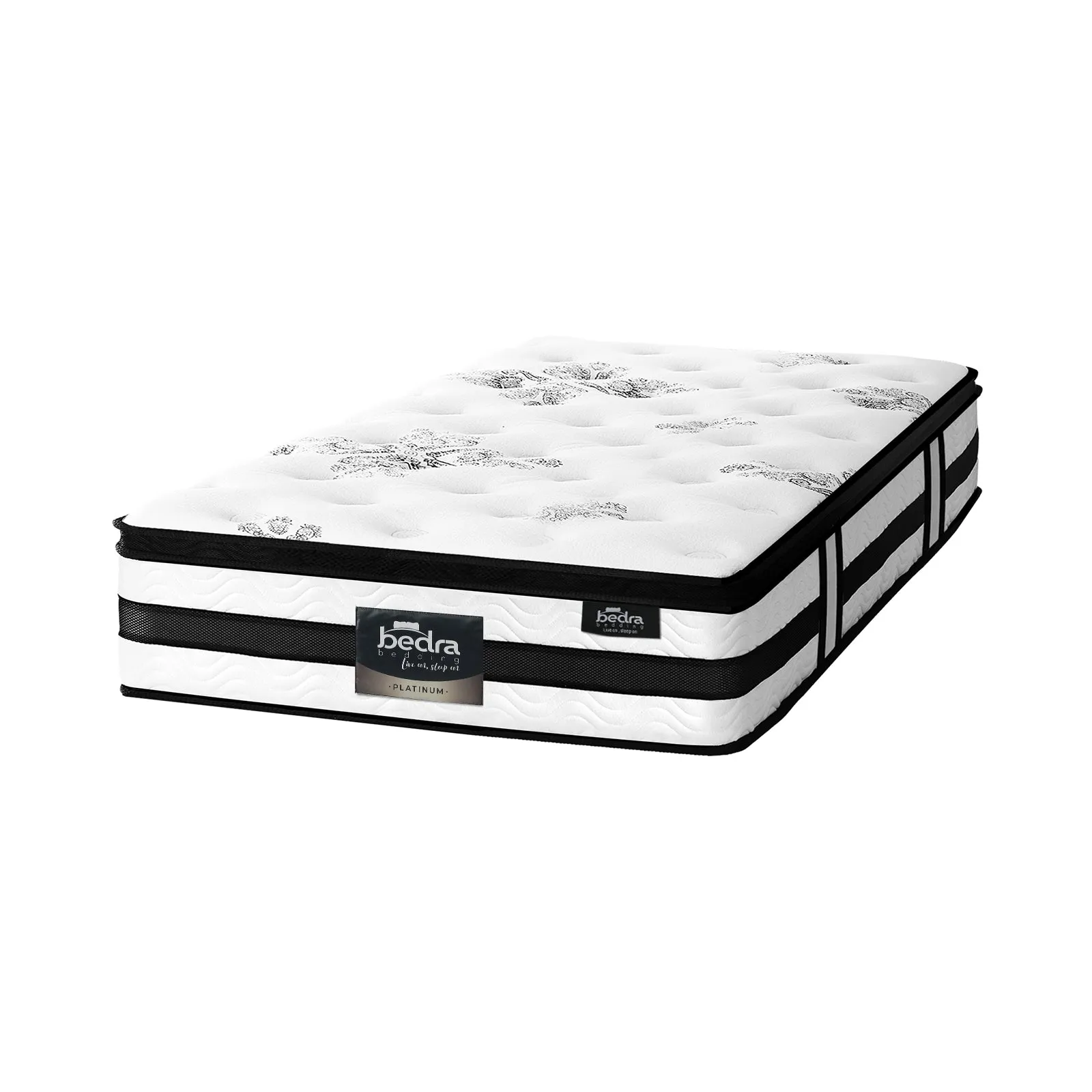 Bedra King Single Mattress Bed Cool Gel Foam Pocket Spring Firm 34CM