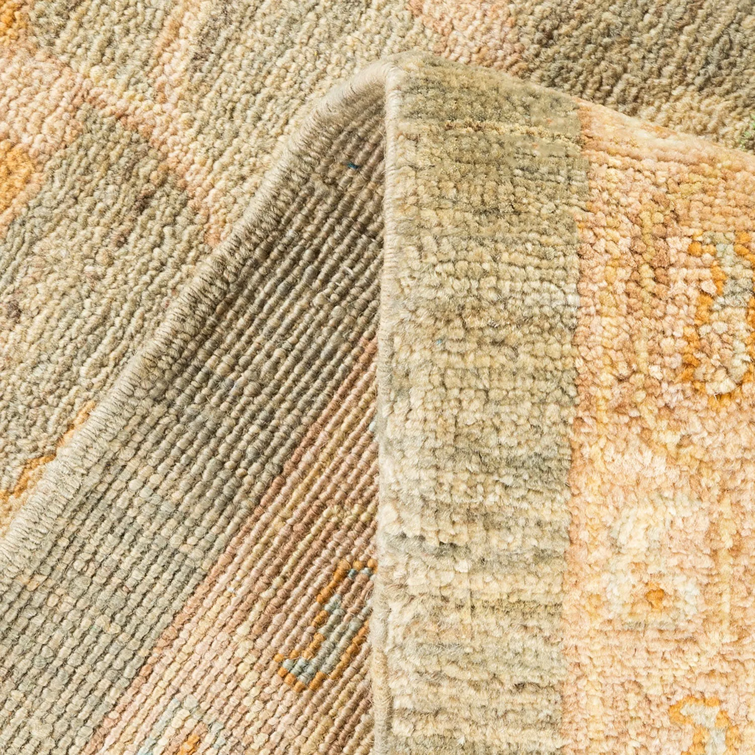 Blue Traditional Wool Rug - 6'3" x 9'9"