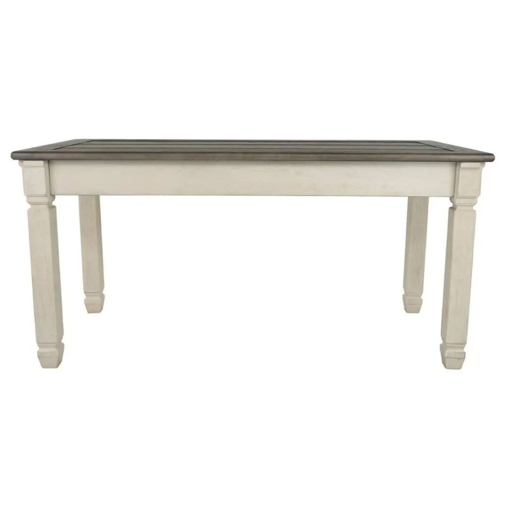 Bolanburg Two Tone Home Office Desk, Brown/White By Casagear Home
