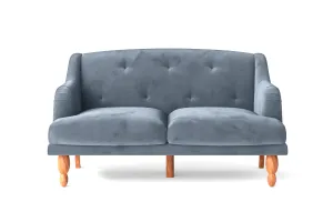 Burlington 2 Seater Sofa Baby Blue Velvet