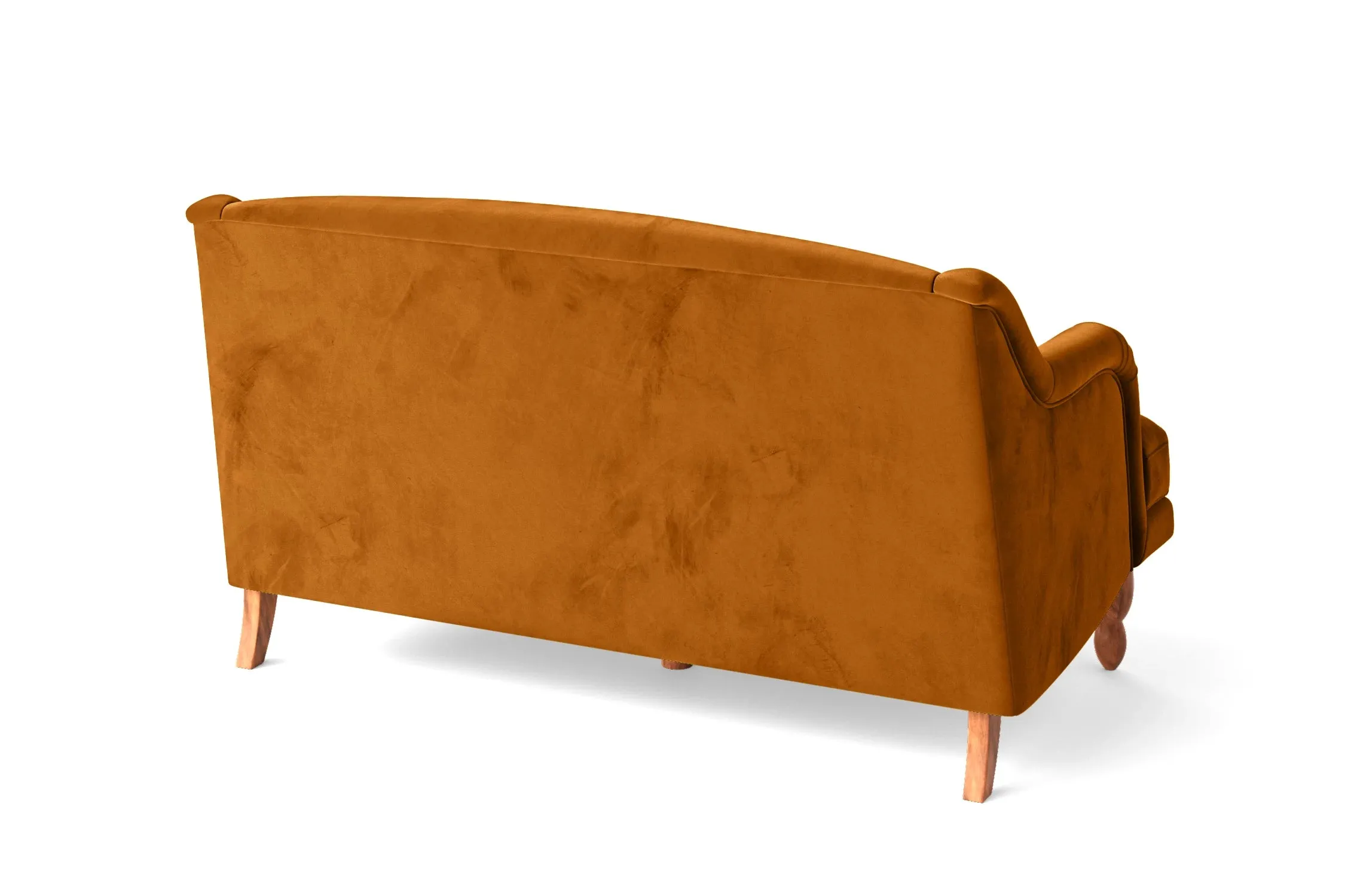 Burlington 2 Seater Sofa Gold Velvet