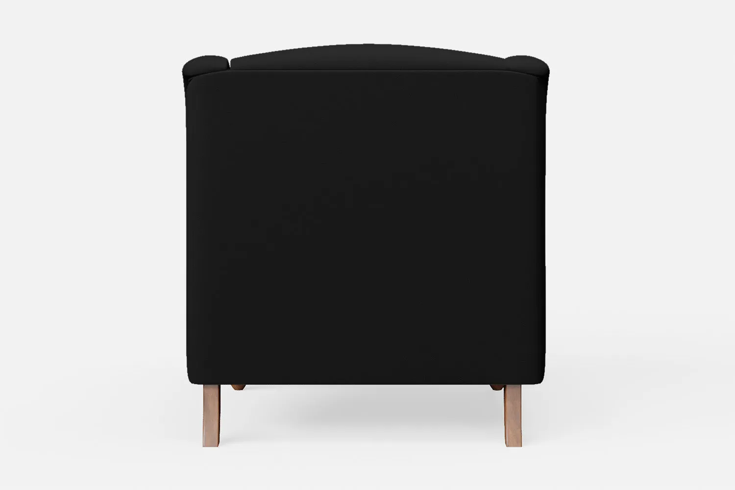 Burlington Armchair Black Leather