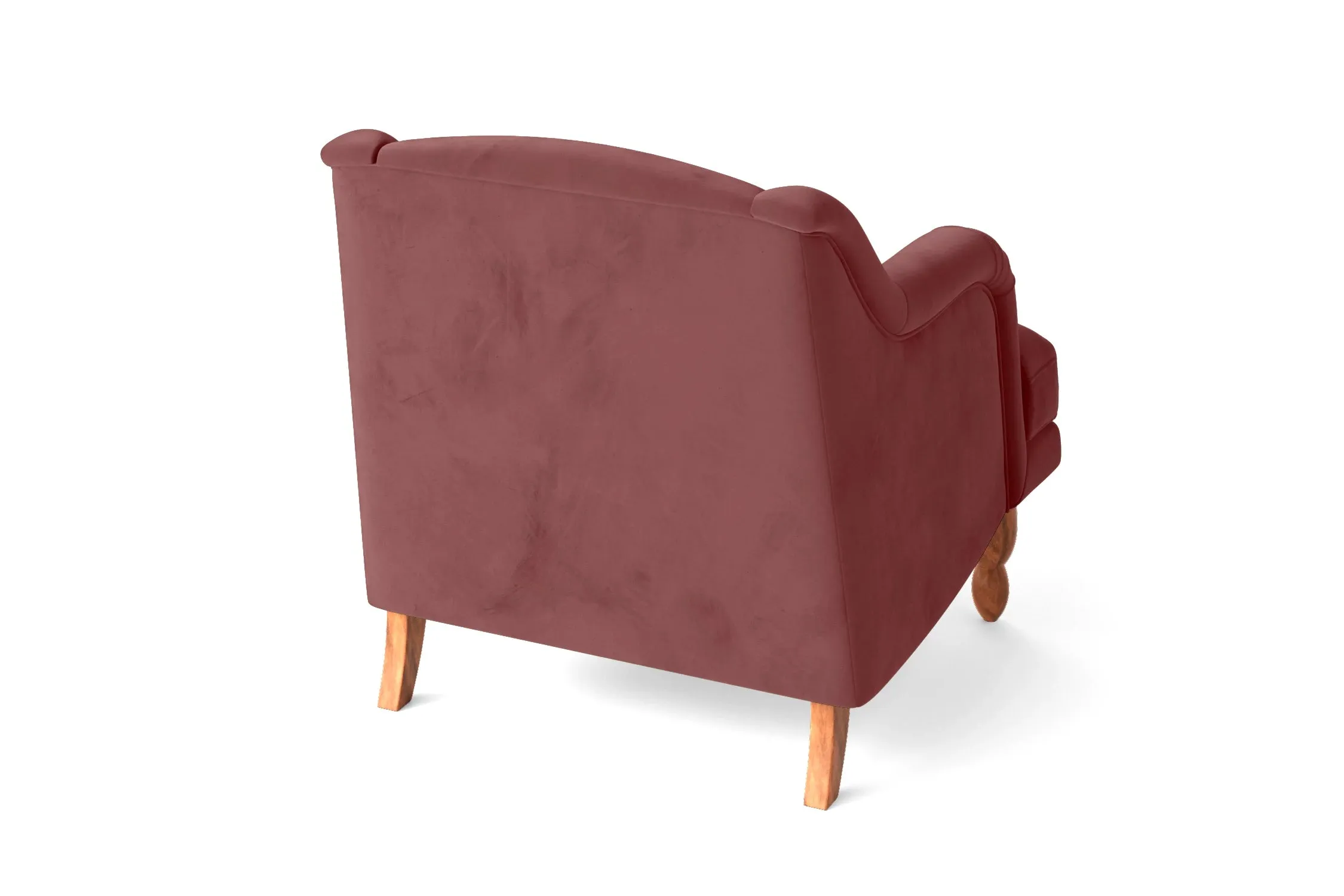 Burlington Armchair Pink Velvet