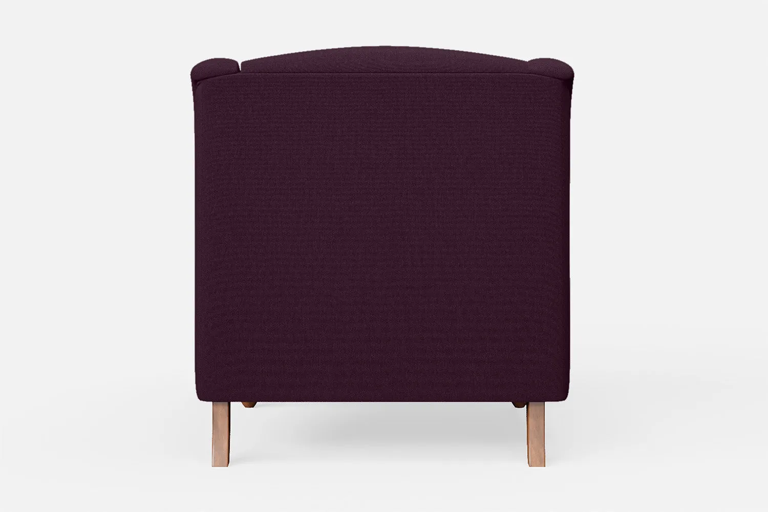 Burlington Armchair Purple Linen Fabric