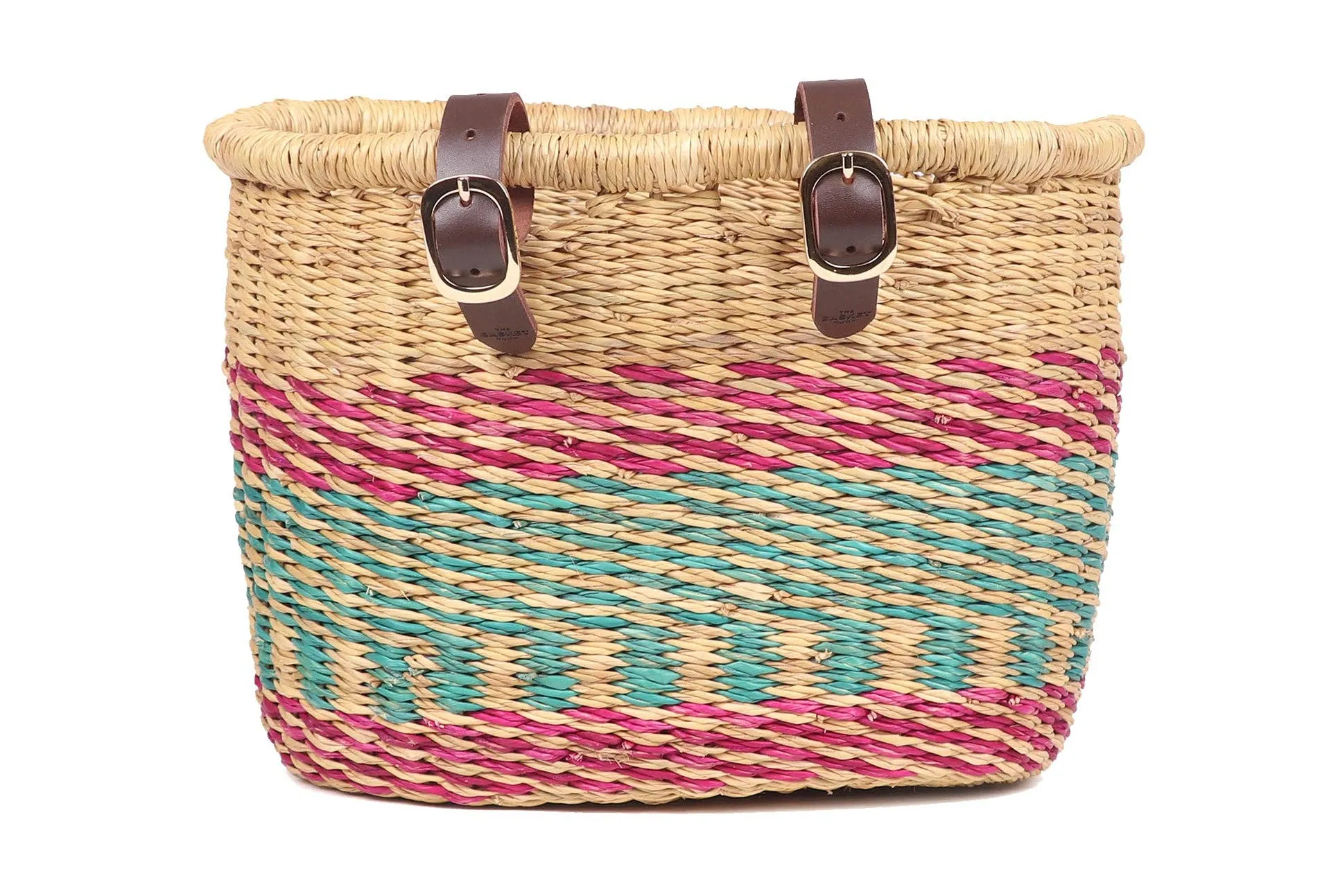 Child's Bike Basket - Purple / Turquoise