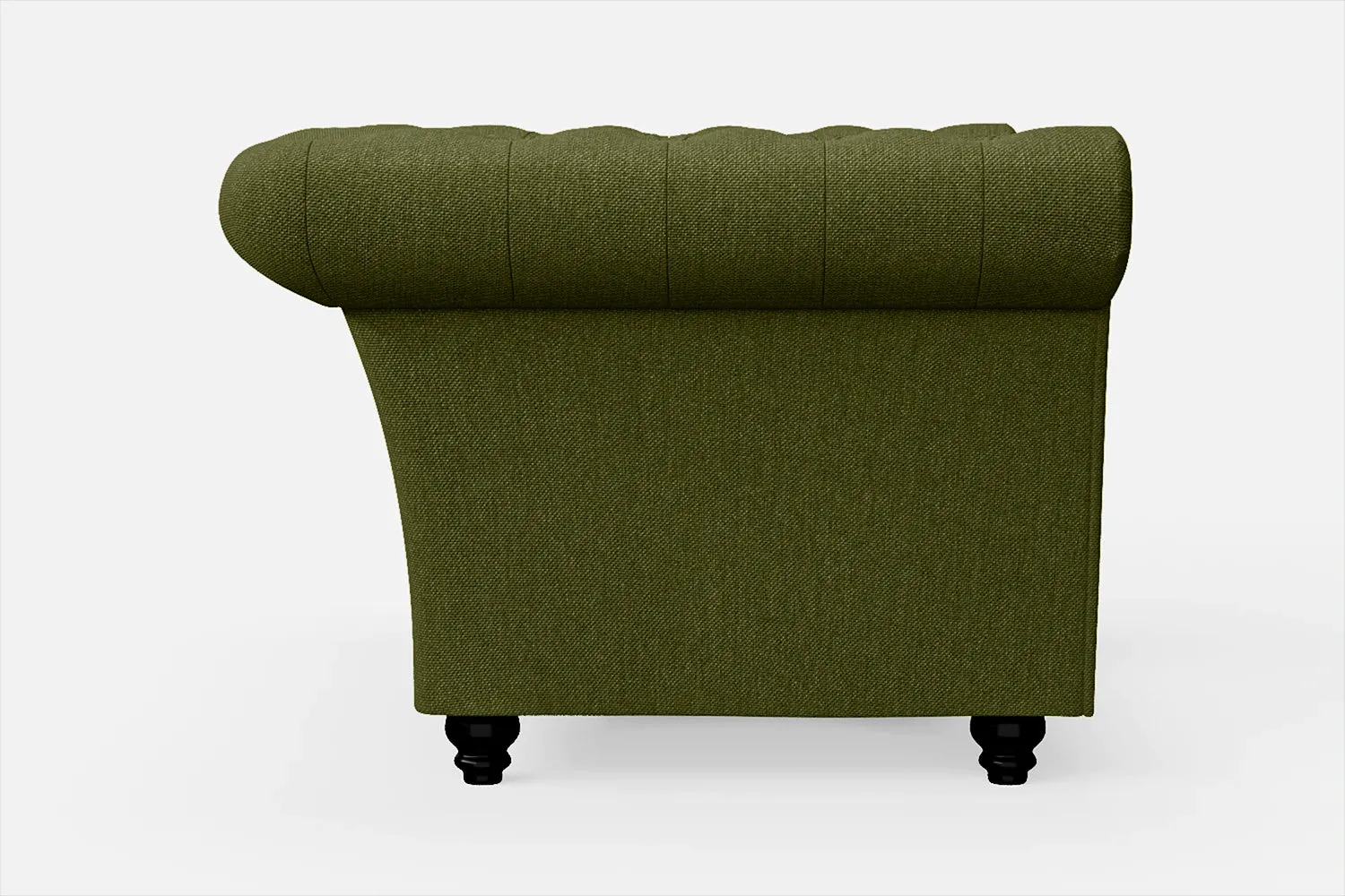 Civita Armchair Olive Linen Fabric