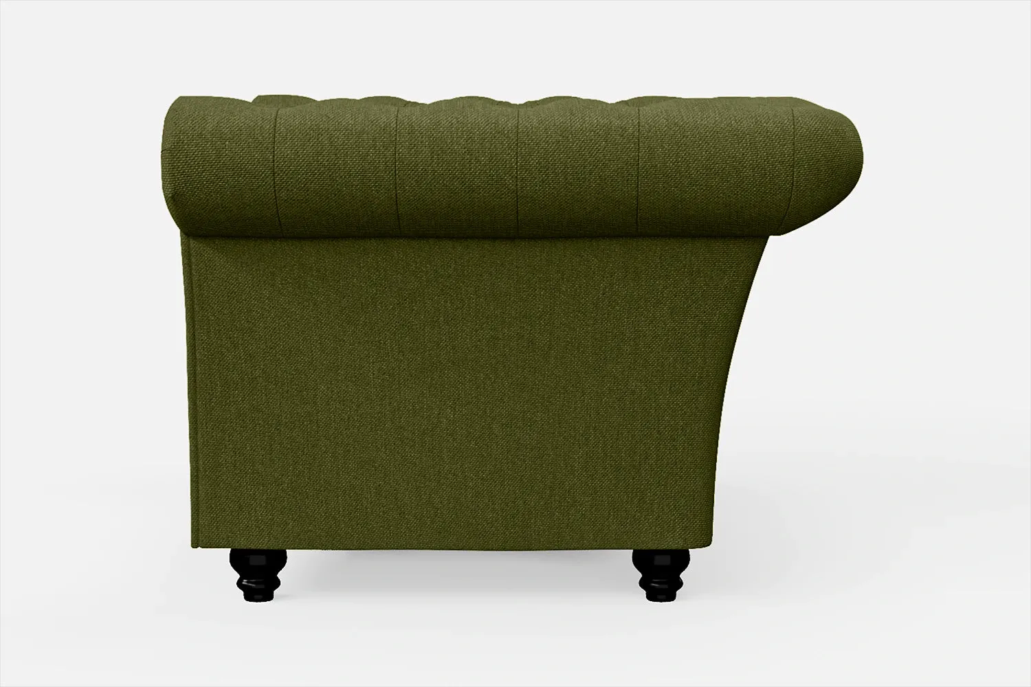 Civita Armchair Olive Linen Fabric