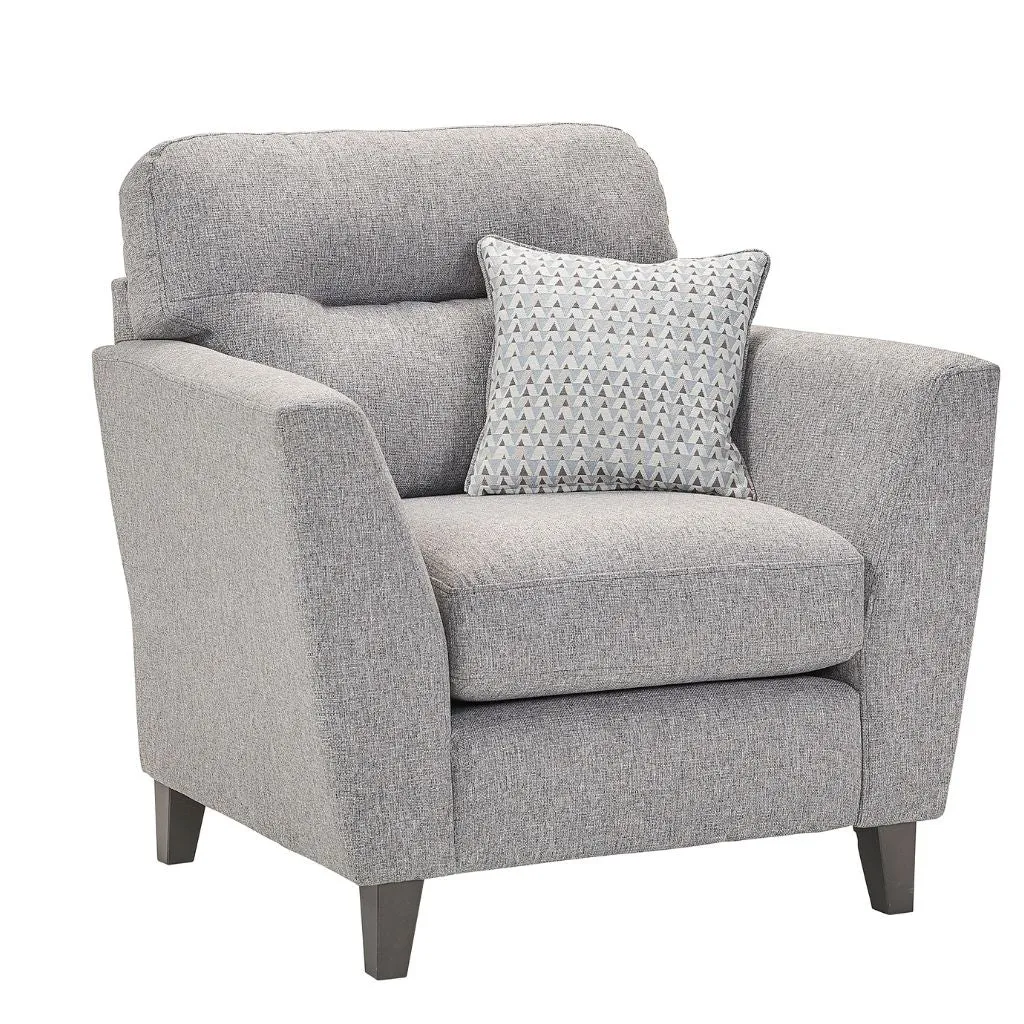 Clara Grey Sofa Range by Lebus