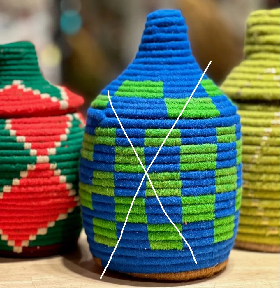 Colourful Berber Basket