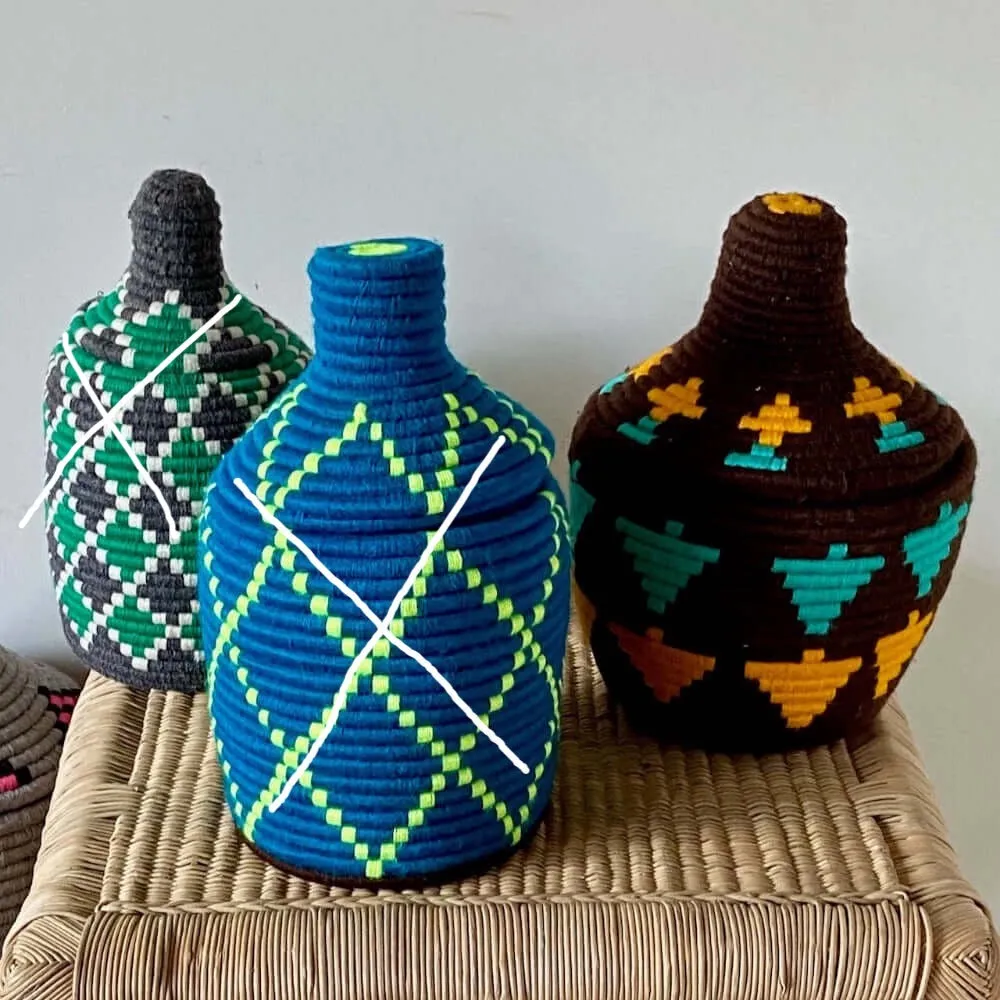 Colourful Berber Basket