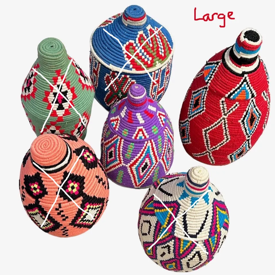 Colourful Berber Basket