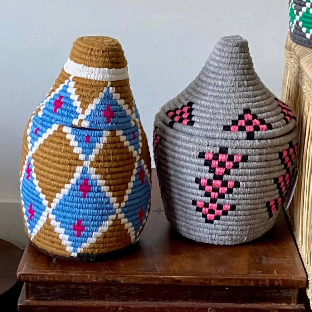 Colourful Berber Basket