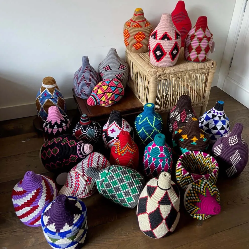 Colourful Berber Basket