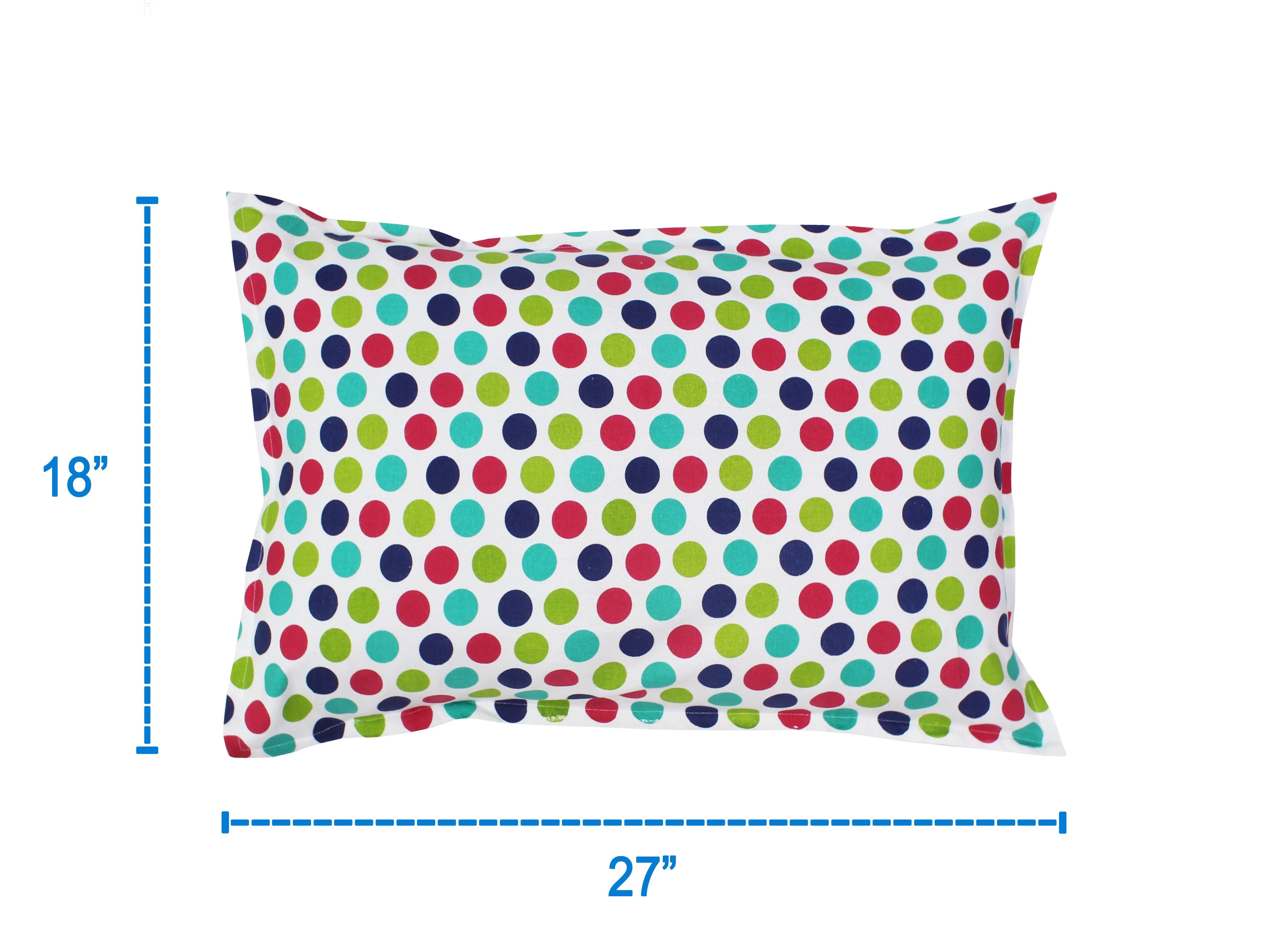 Cotton Singer Dot Pillow Covers Pack Of 2