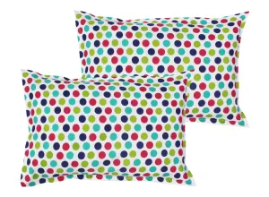 Cotton Singer Dot Pillow Covers Pack Of 2