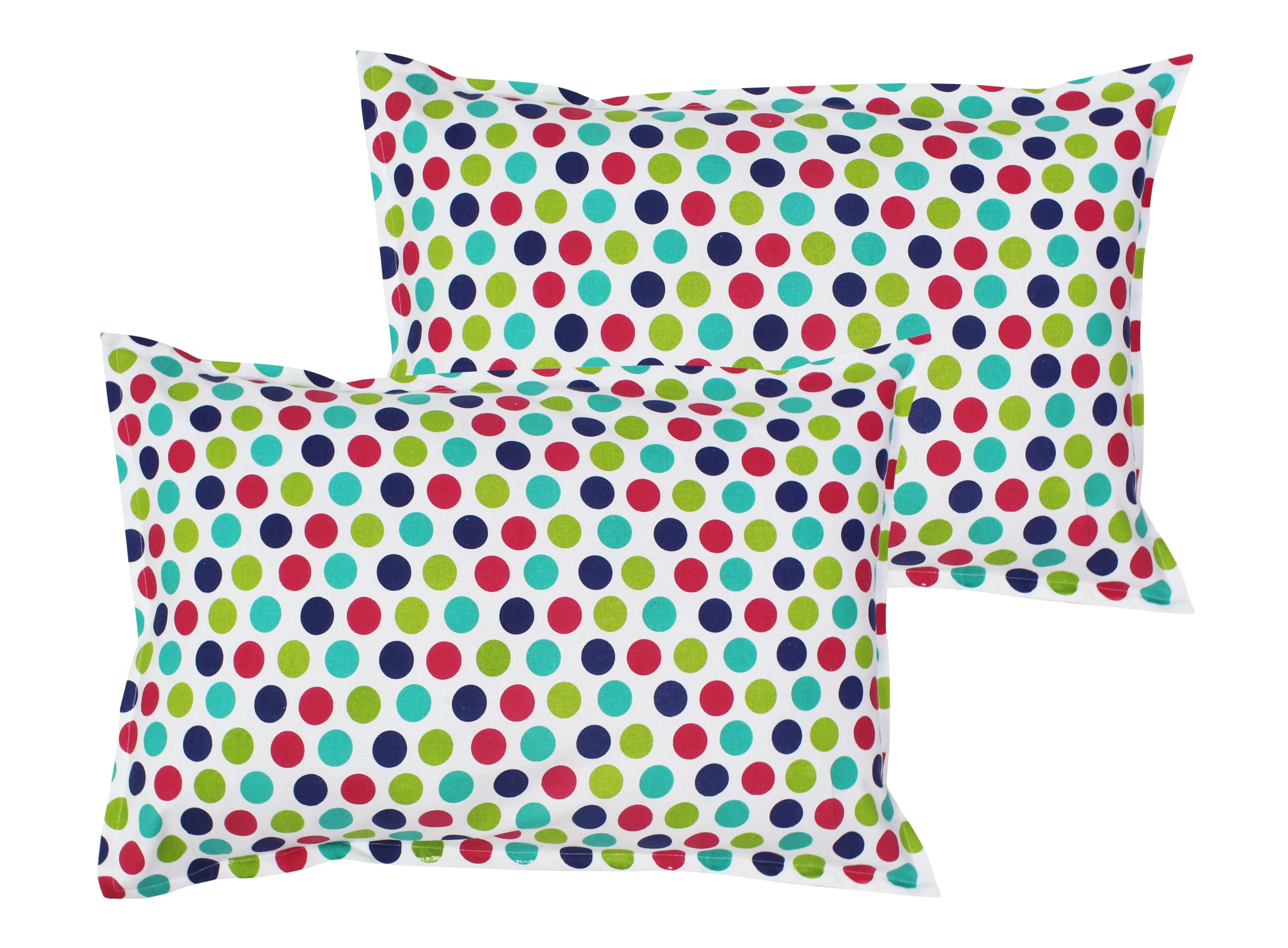 Cotton Singer Dot Pillow Covers Pack Of 2
