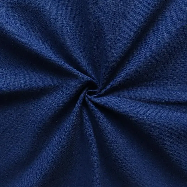 Cotton Solid Blue Pillow Covers Pack Of 2