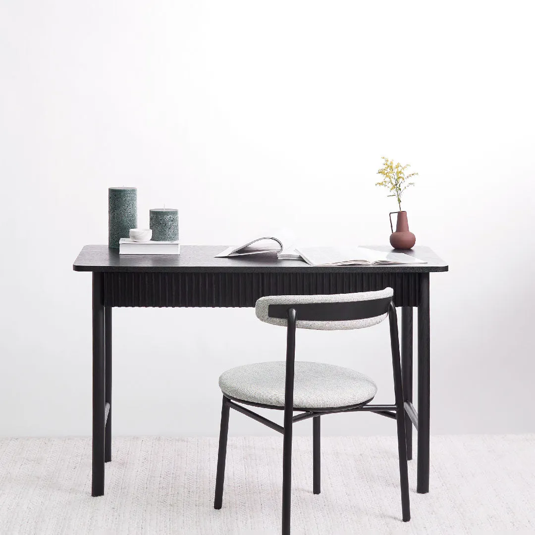 Dillon 1.2m Home Office Desk - Black