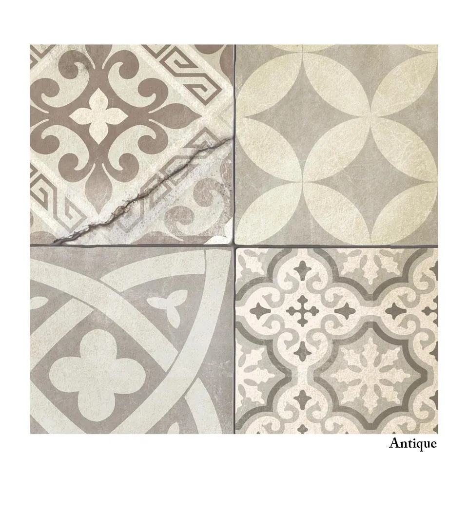 Eclectic Natural Vinyl Rug