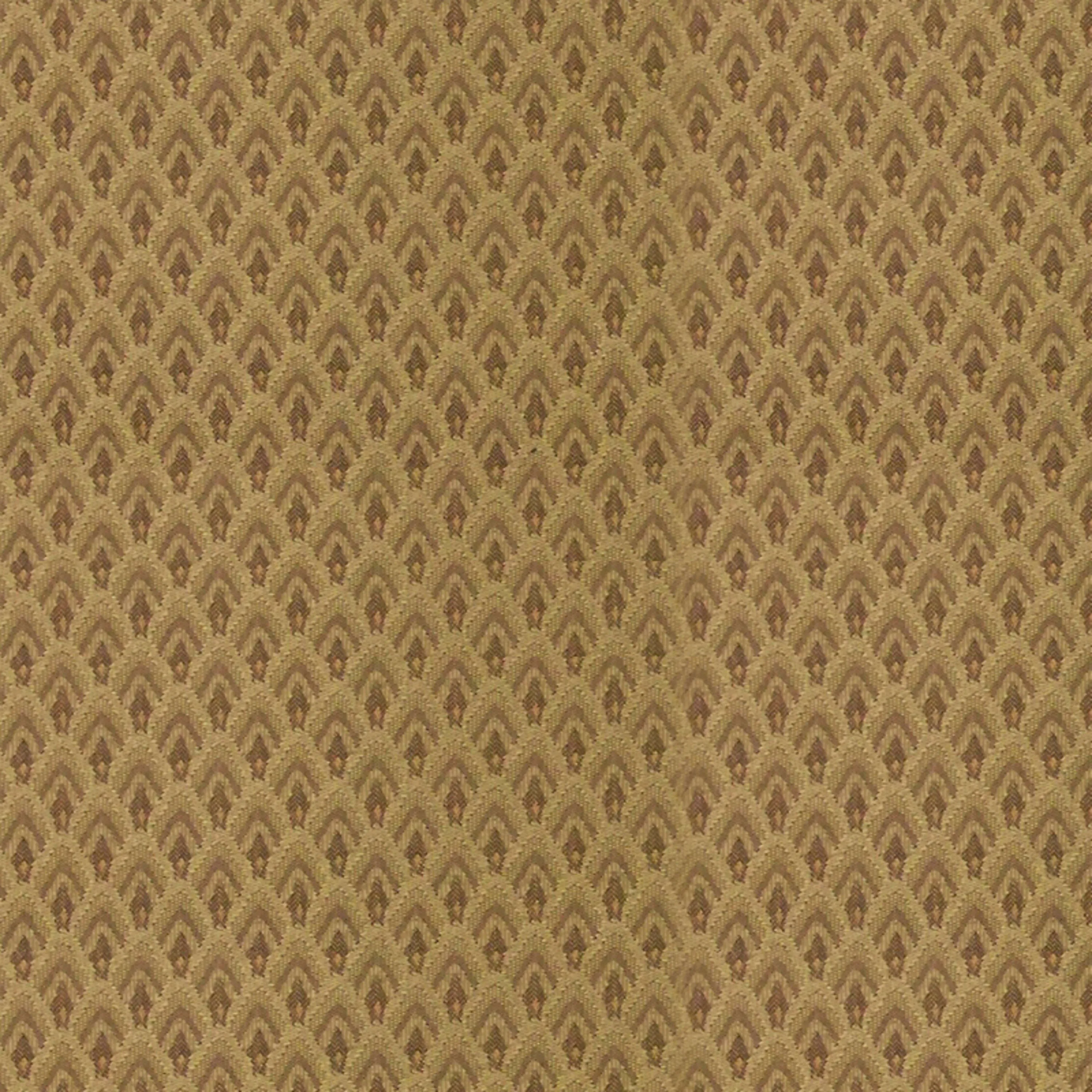 Embroidered 18.5''W Church Chair in Georgetown Fabric - Gold Vein Frame