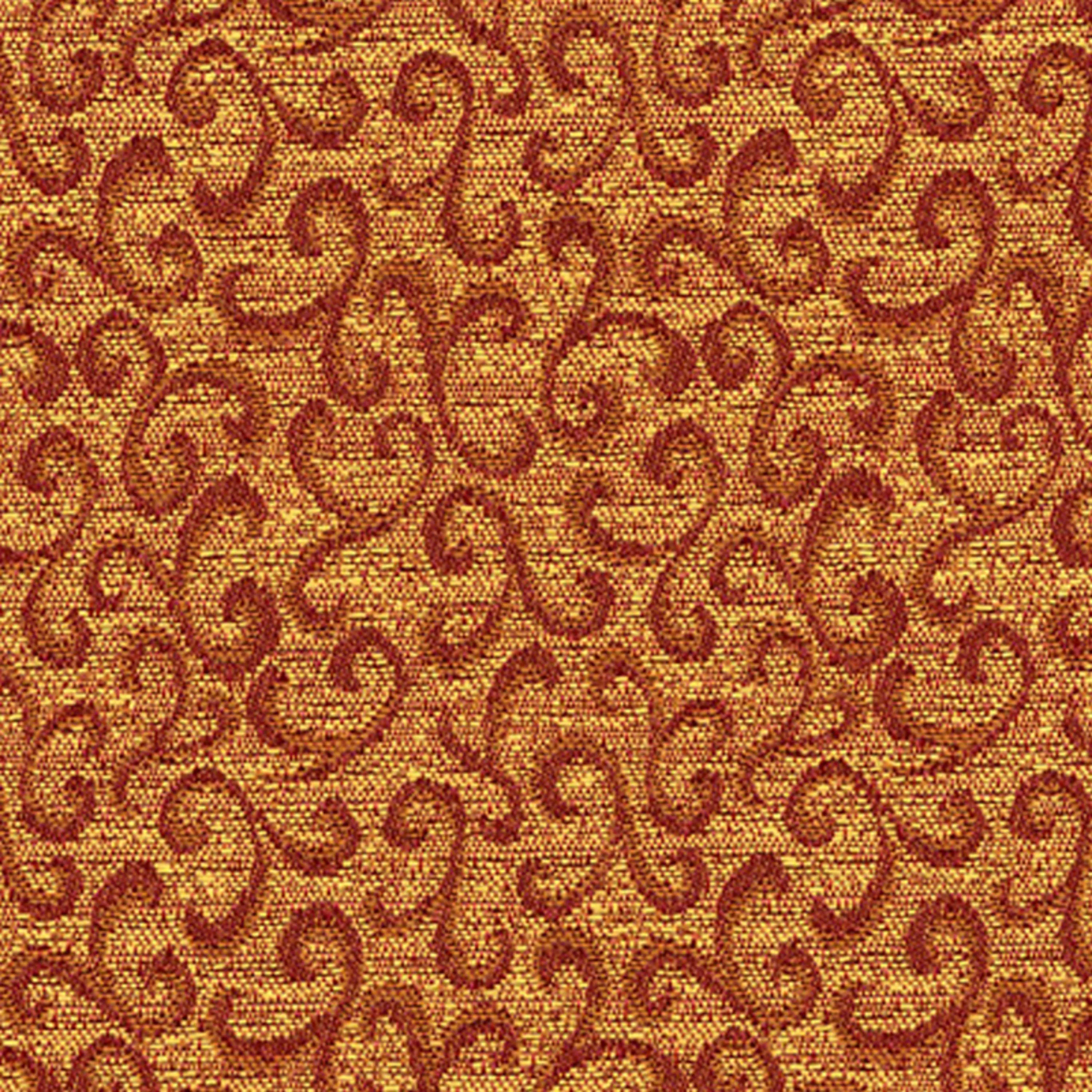 Embroidered 21''W Church Chair in Lancaster Fabric - Gold Vein Frame