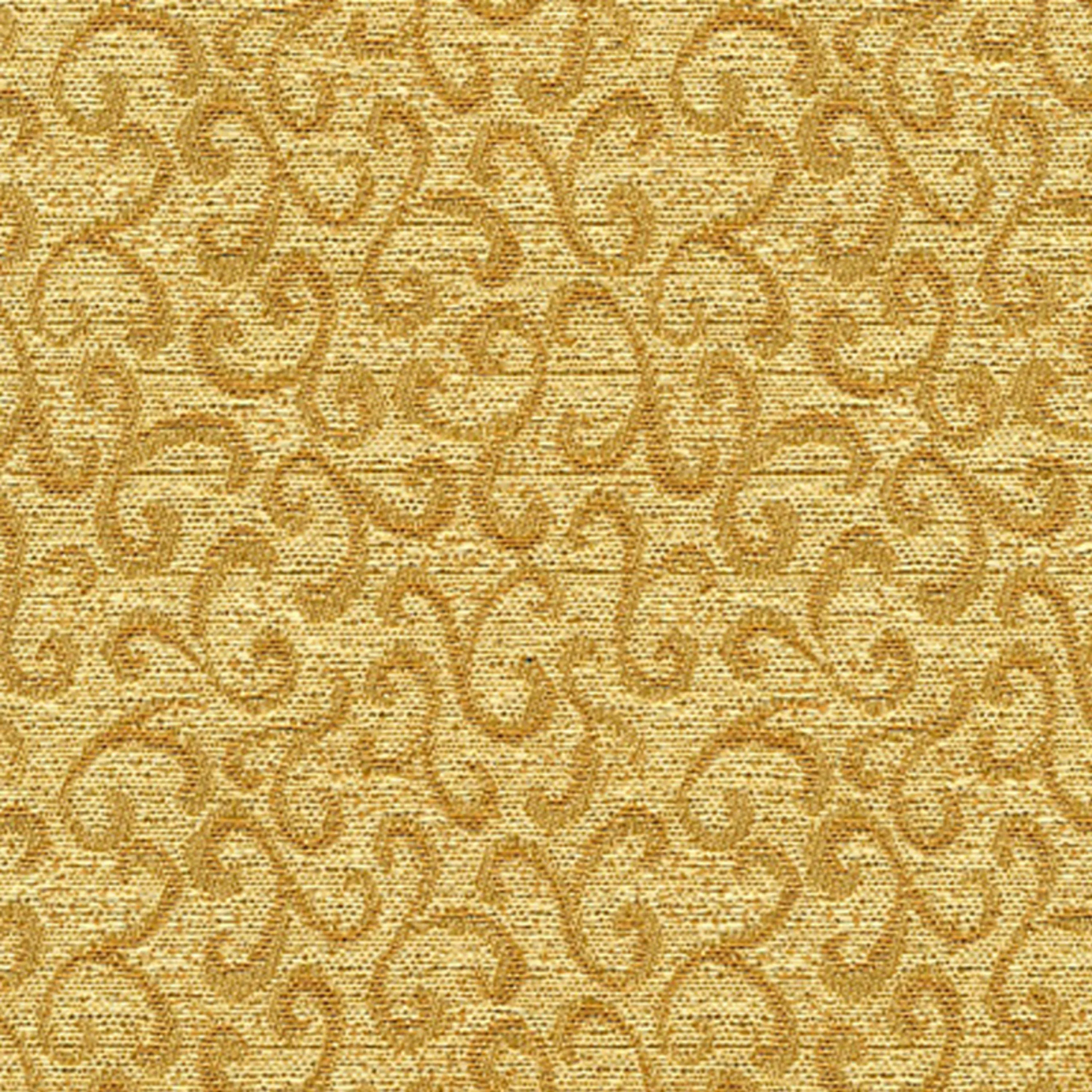 Embroidered 21''W Church Chair in Lancaster Fabric - Gold Vein Frame