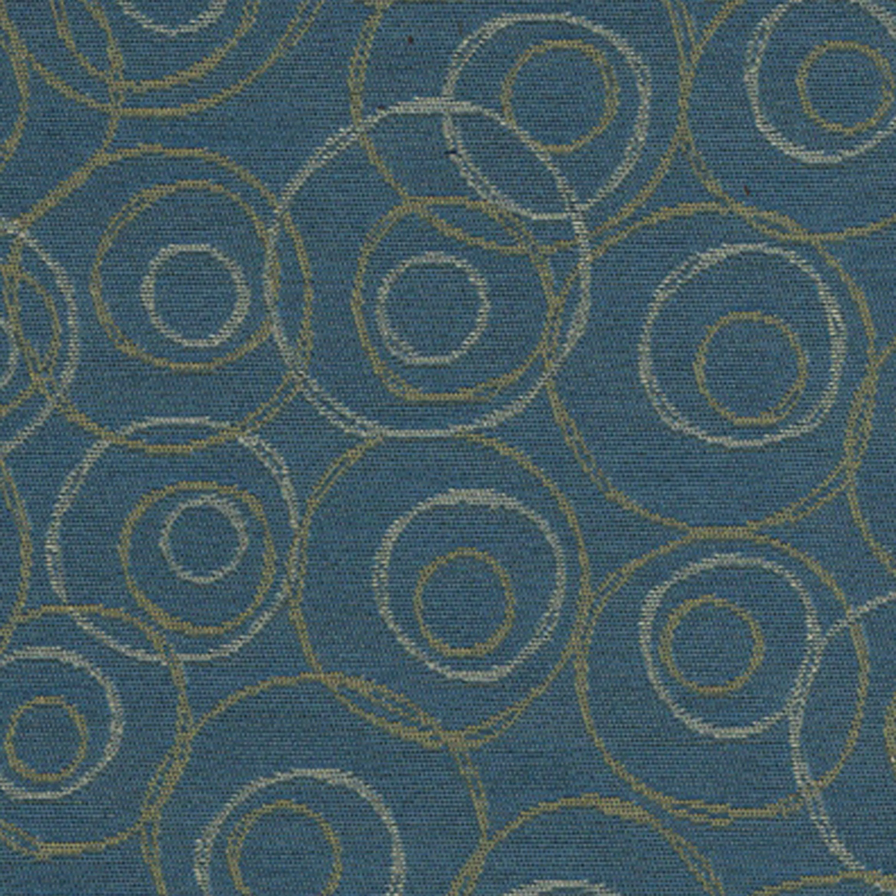 Embroidered 21''W Church Chair in Martini Fabric - Gold Vein Frame