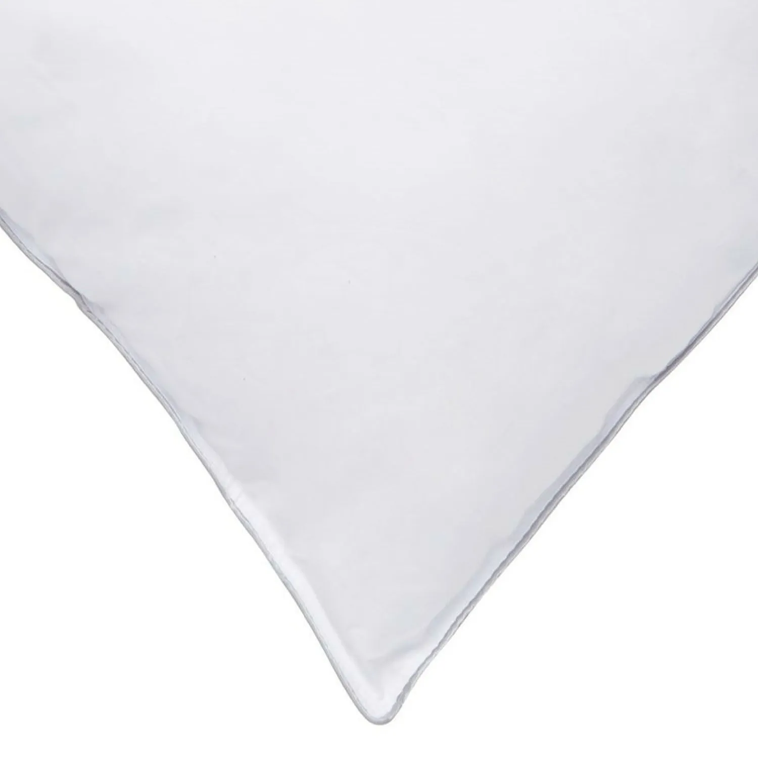 Extra Stuffed Allergy Free White Down Side/Back Sleeper Pillow with MicronOne Technology