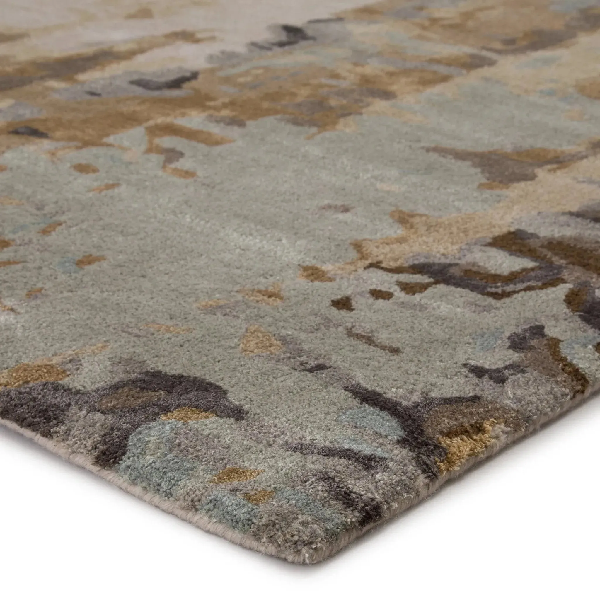 Genesis GES44 Grey/Gold Rug