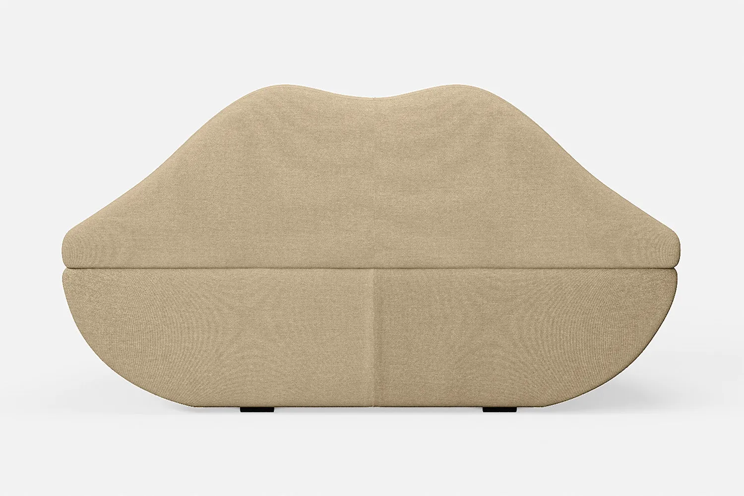 Grosseto 2 Seater Sofa Beige Linen Fabric