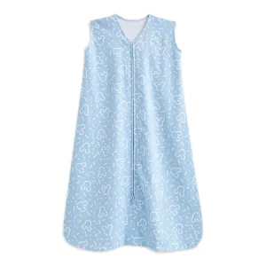 Halo Disney Cotton Sleepsack Wearable Blanket  0.5ToG - Confetti Mickey Blue (Large, 22-28 lbs)