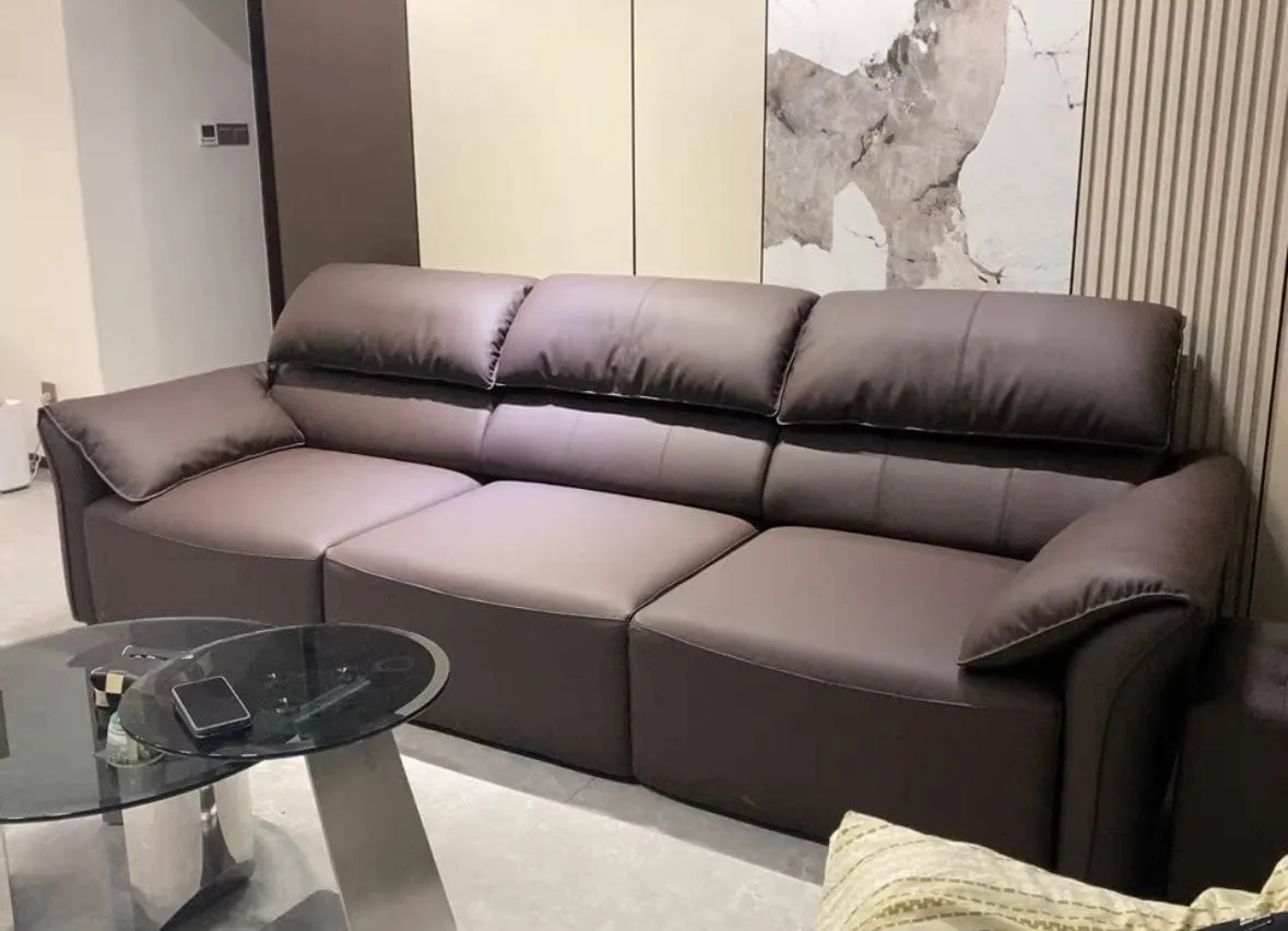 Handel Electric Motorized Leather Sofa Bed