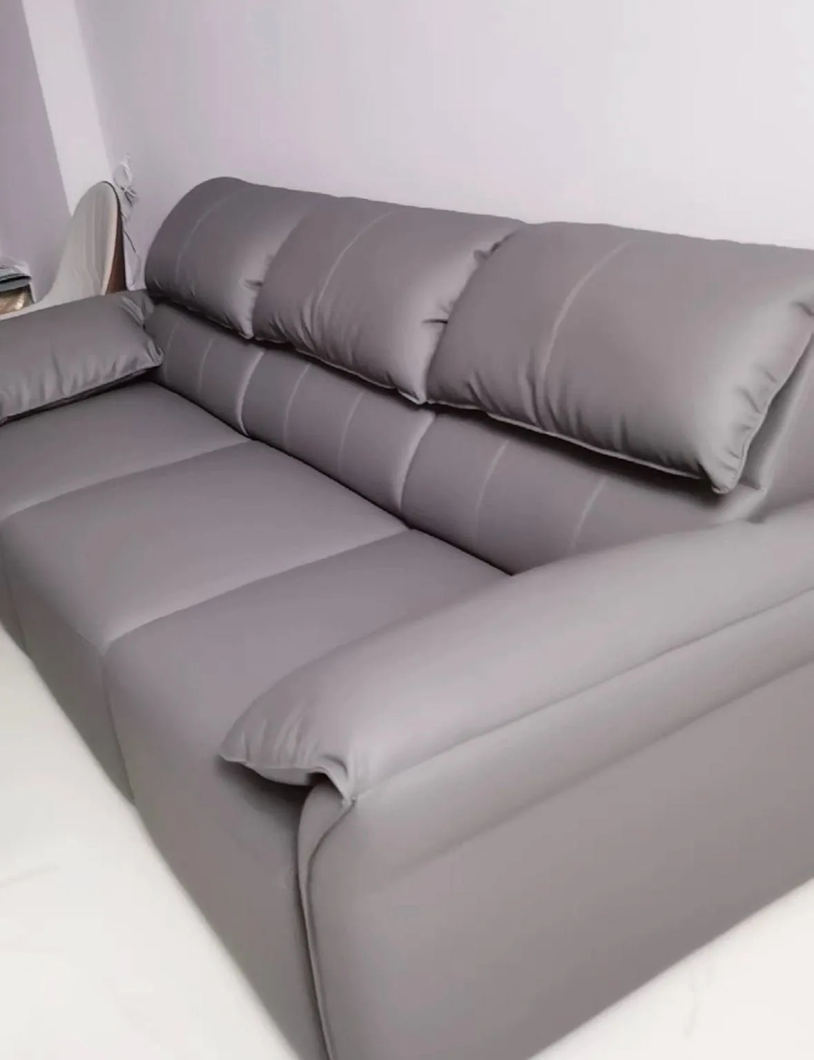 Handel Electric Motorized Leather Sofa Bed