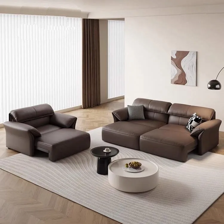 Handel Electric Motorized Leather Sofa Bed