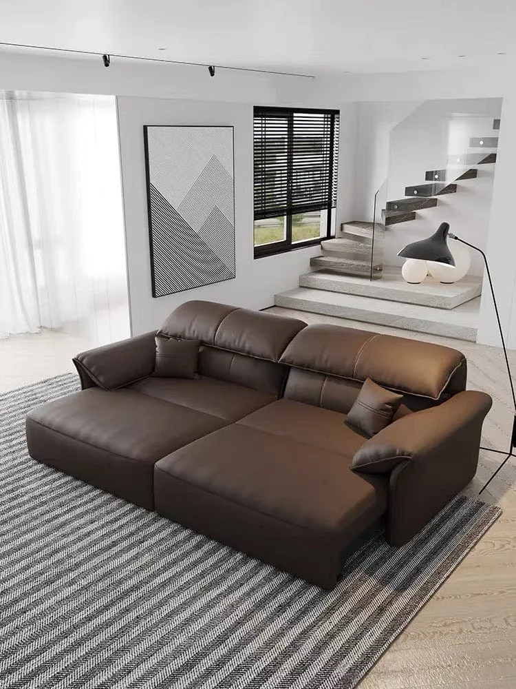 Handel Electric Motorized Leather Sofa Bed