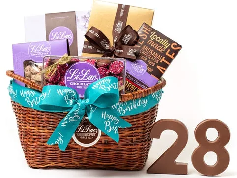 Happy Birthday Chocolate Basket (2.75 lbs.)